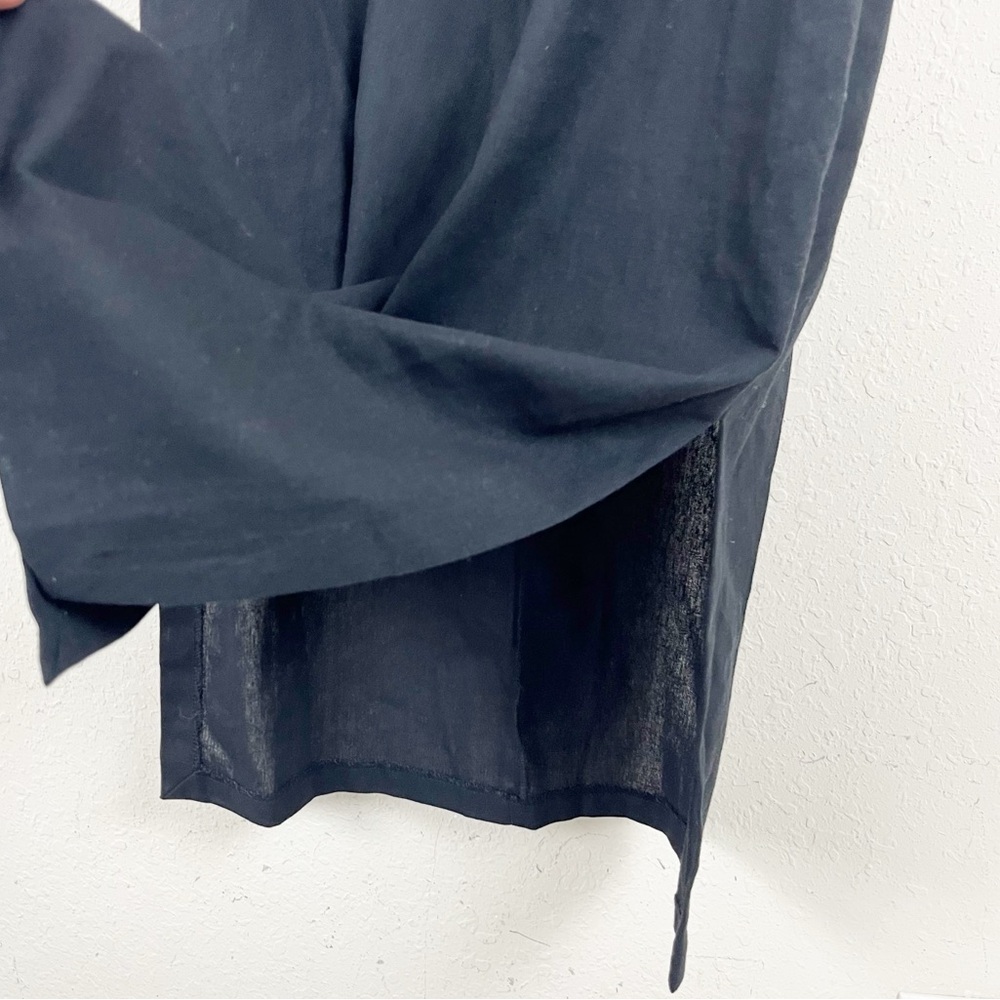 Pomander Place Florencia One Shoulder Black Maxi Dress Size Medium - Picture 4 of 8